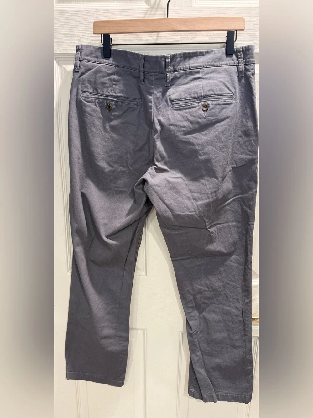 Men’s Goodfellow & Co Every Wear Chino Pants 34x30 Gray Classic Fit - Picture 7 of 10